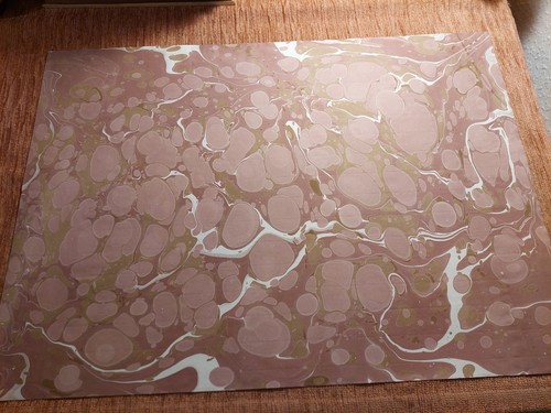 Schönes hand marmorpapier 448 - schönes,