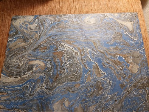 Schönes hand marmorpapier 462 - schönes,
