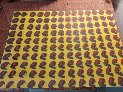 Schönes hand marmorpapier - hand,