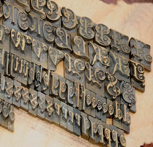 Prägeschrift mm - prägeschrift, 11,5
