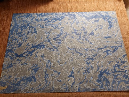 Schönes hand marmorpapier - hand,