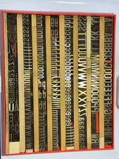 MESSING PRÄGESCHRIFT