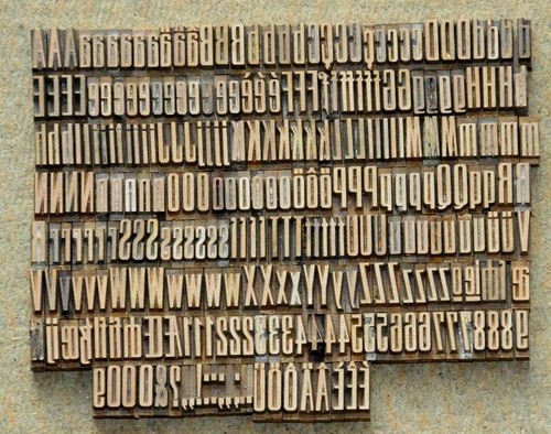 Prägeschrift mm - 9,5,