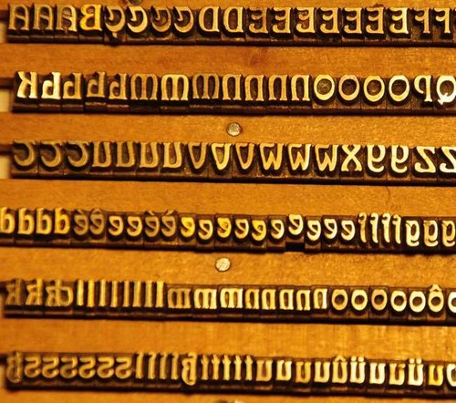 Jugendstil 4mm prägeschrift - 4mm,