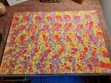 Schönes HAND MARMORPAPIER H75