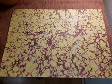 Schönes HAND MARMORPAPIER H28