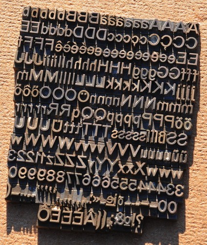 Prägeschrift mm - 7,