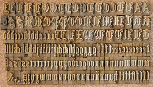 Prägeschrift mm - 8,5,