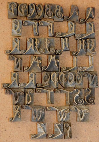 Prägeschrift mm - prägeschrift, 7,5