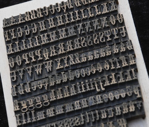 Prägeschrift mm - 8,