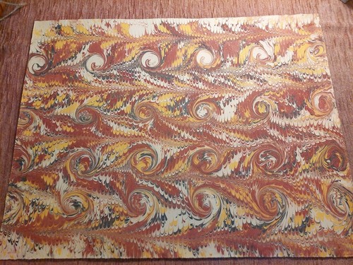 Schönes hand marmorpapier - schönes,