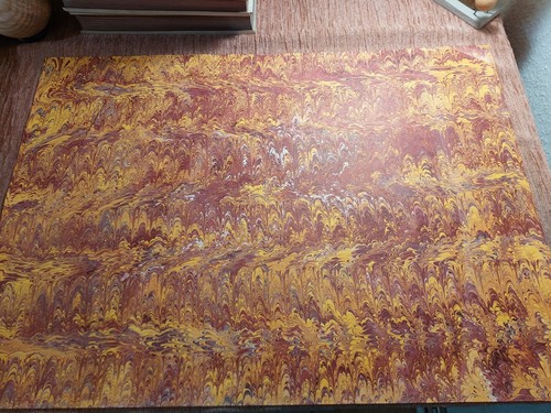 Schönes hand marmorpapier - schönes,