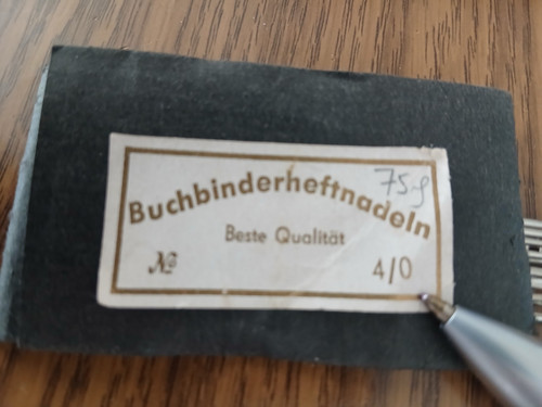 Buchbinder nadeln stück - nadeln,