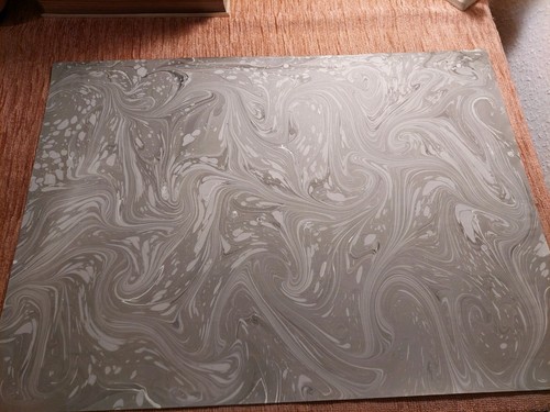 Schönes hand marmorpapier 439 - schönes,