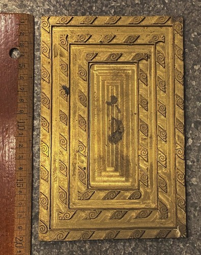 Prägeplatte messing - prägeplatte,