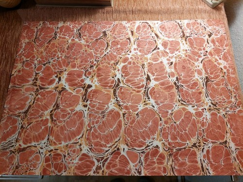Schönes hand marmorpapier - schönes,