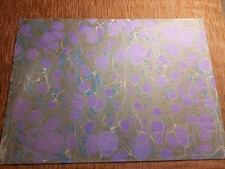 Schönes HAND MARMORPAPIER 353
