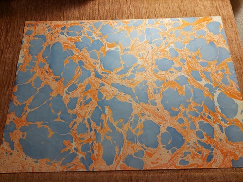 Schönes hand marmorpapier 403 - schönes,